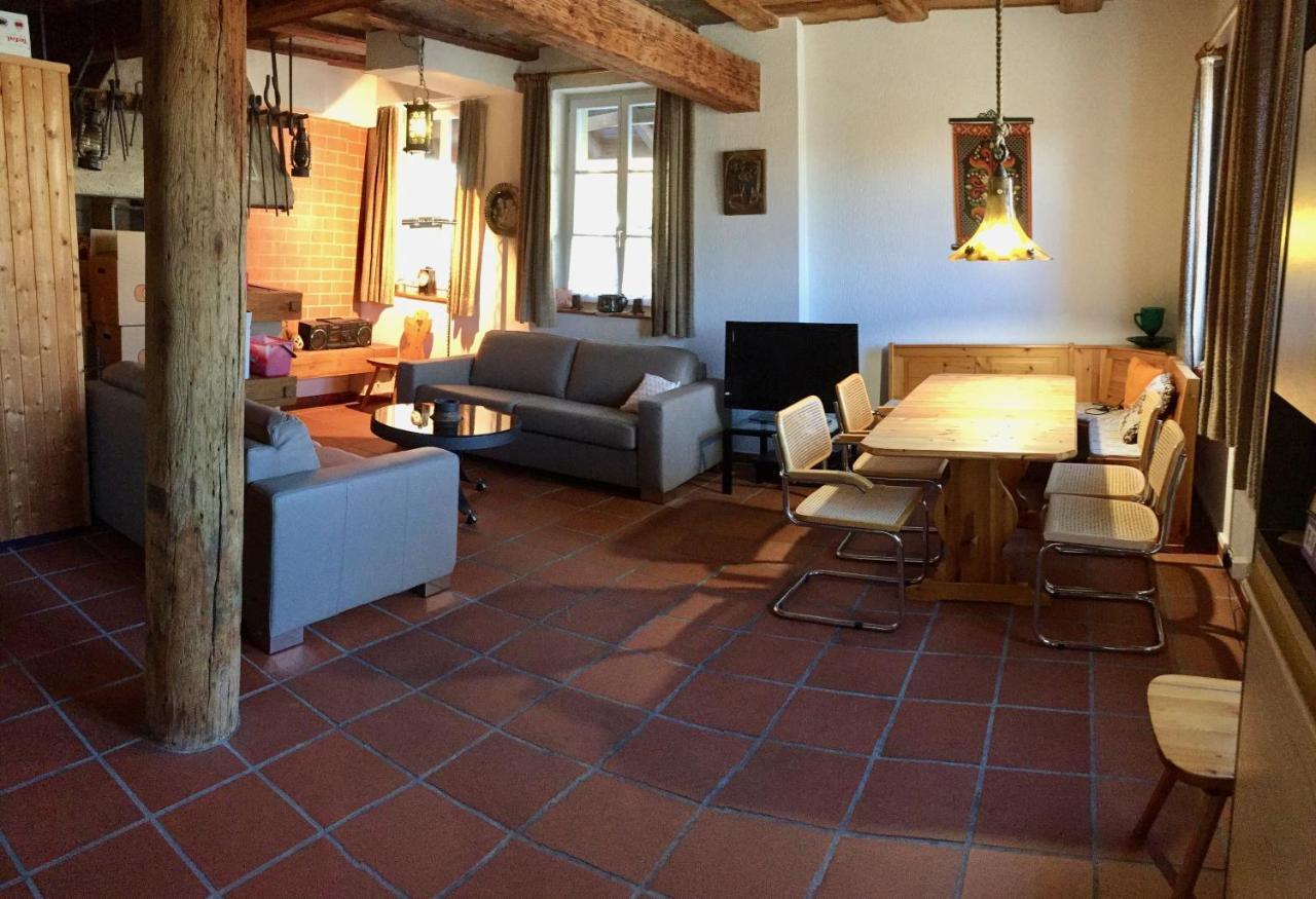 "Zur Alten Schmiede", 70M2 Studio Mit Kaminfeuer Und Sauna Fraubrunnen المظهر الخارجي الصورة
